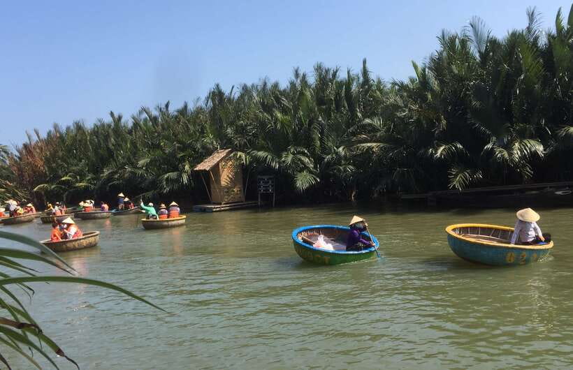Hoian/Danang: Eco Cooking Class, Cruise Trip, Basket Boat - Four Vietnamese dishes, with lunch at the end