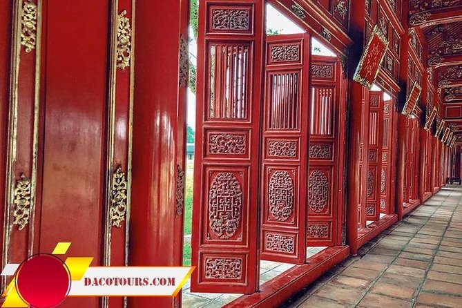 Hue Citadel tour by authentic Train via Hai Van Pass from Da Nang - Entering Hue Citadel through the Noon Gate