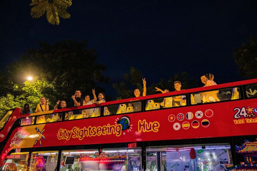 Hue: City Sightseeing Hop-On Hop-Off Bus Tour - Hue Train Station and the southern stops