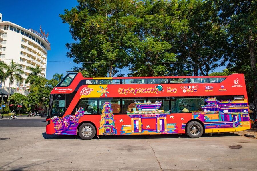 Hue: City Sightseeing Hop-On Hop-Off Bus Tour - Khai Dinh Tomb and the royal route