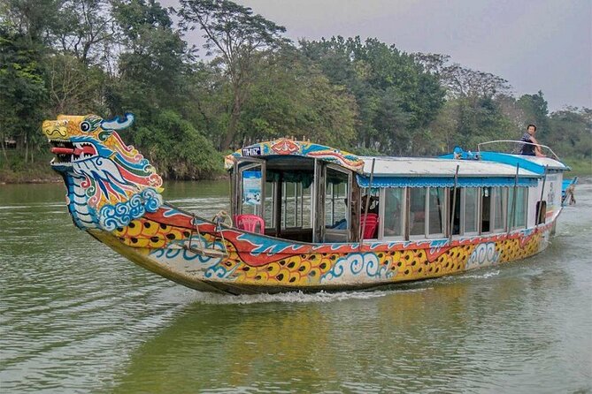 Hue: Custom Tour with Dragon Boat, Private Car & Motorbike - Khai Dinh’s compact, ornate royal tomb