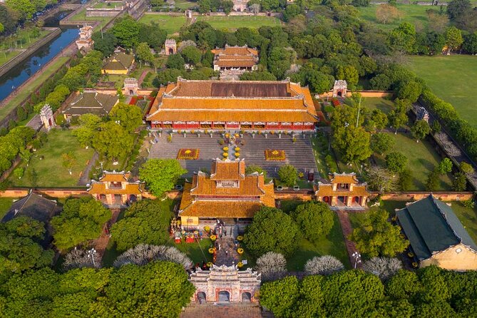 Hue Day Tour, Imperial Citadel, Khai Dinh Tomb & Thien Mu Pagoda - Lunch, transport, and the small-group setup