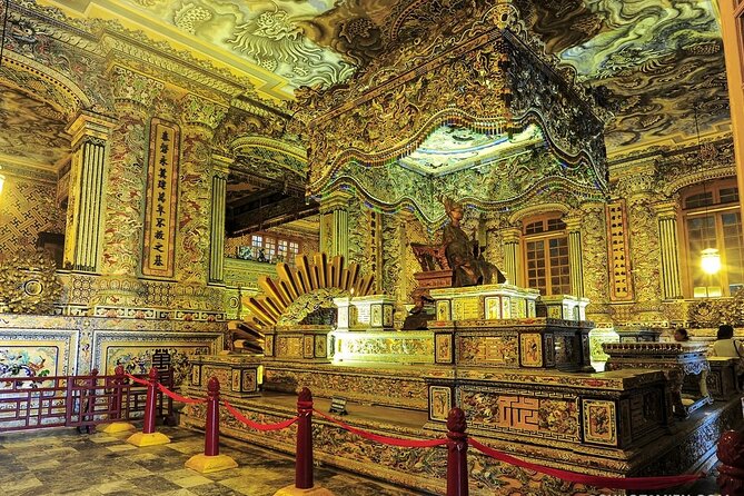 Hue Day Tour, Imperial Citadel, Khai Dinh Tomb & Thien Mu Pagoda - Three hours inside the Imperial Citadel