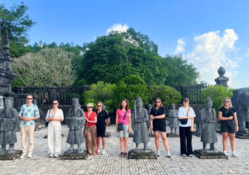 Hue Imperial Citadel, Tombs, Perfume River Boat Tour & Van - Two hours inside the Imperial Citadel