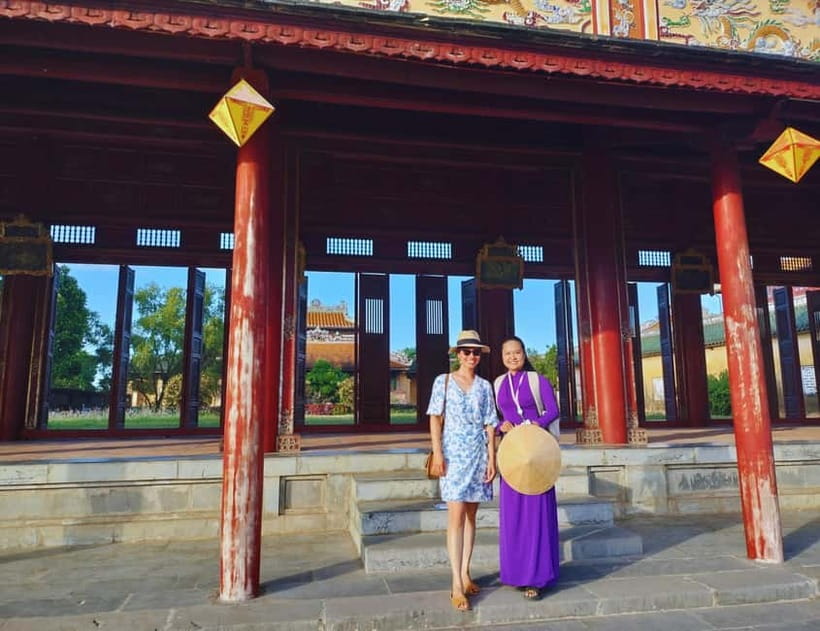 Hue Imperial City and Forbidden City Walking Private Tour - Meeting at the Nine Holy Cannons