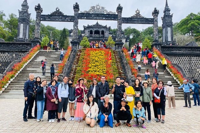 Hue Imperial City Daily Ingroup Tour via Hai Van Pass - Khai Dinh Tomb and the final royal statement