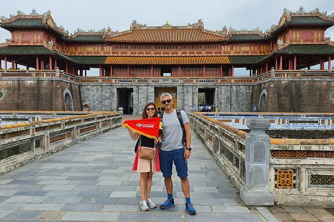 Hue Imperial City Private Tour with Local Experts - Thien Mu Pagoda beside the Perfume River