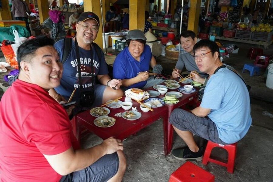 Hue: Night Street Food Tour by Cyclo with a Local Guide - The guides are part of the value