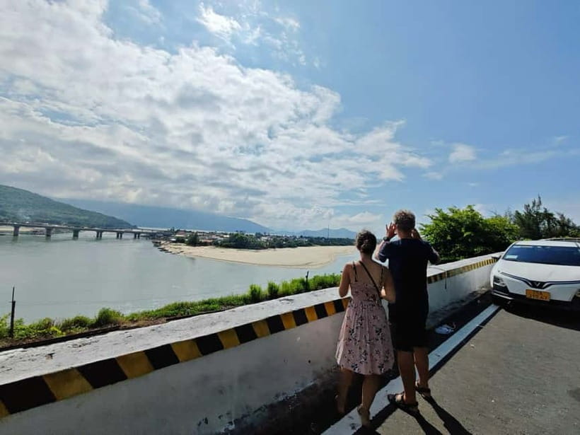 Hue: Private Car to Hoi An via Fabulous Stops - Monkey Mountain and Linh Ung Pagoda