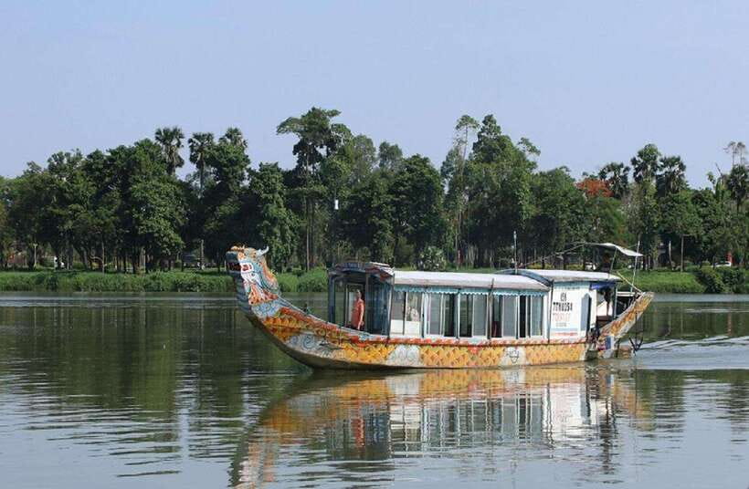 Hue: Private Dragon Boat, Pagoda, and Royal Tomb Tour - Thien Mu Pagoda and Hue’s Buddhist heart