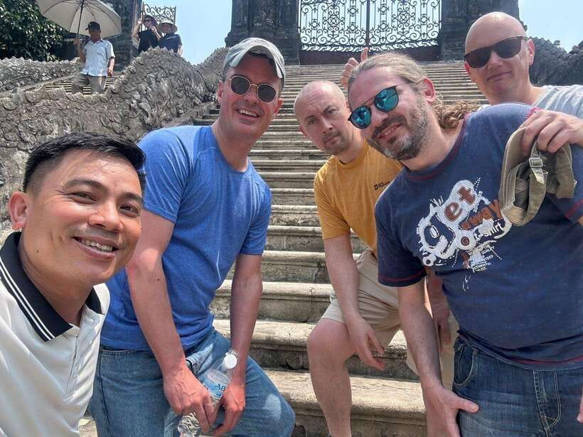 Hue: Royal Tombs & Pagoda Private Tour By Dragon Boat & Car - Khai Dinh Tomb’s dramatic change of style
