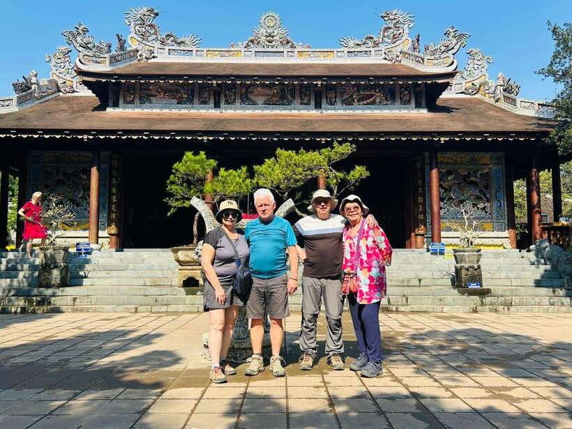 Hue: Royal Tombs Private Tour with 3 Best Tombs & Pagoda - Driver-only or guide option: choose with care