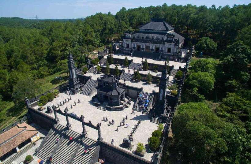 Hue Royal Tombs Tour: Visit Best Pagodas & Mausoleums - Dong Khanh Tomb, a compact complex with two clear zones