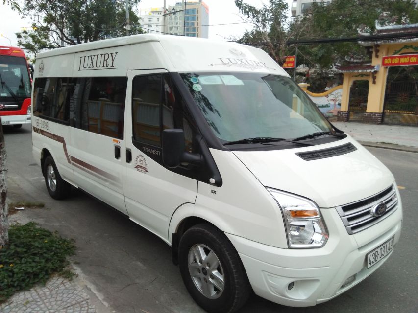 Hue to Hoi An by bus: Hai Van Pass, Lang Co, Marble mountain - Da Nang lunch break at your own cost