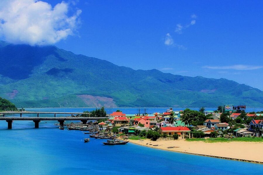 Hue to Hoi An/Da Nang: Private Scenic Motorbike Tour - Leaving Hue through fields and villages