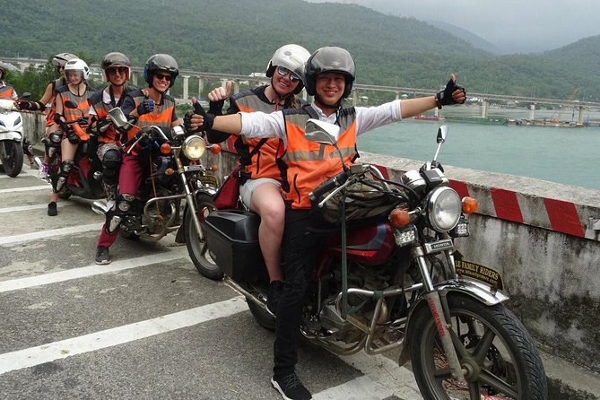 Hue to Hoi An ( Hoi An to Hue) Top Gear with Lefamily Riders Tours ( 1 way) - Marble Mountains adds caves, stairs, and extra cost
