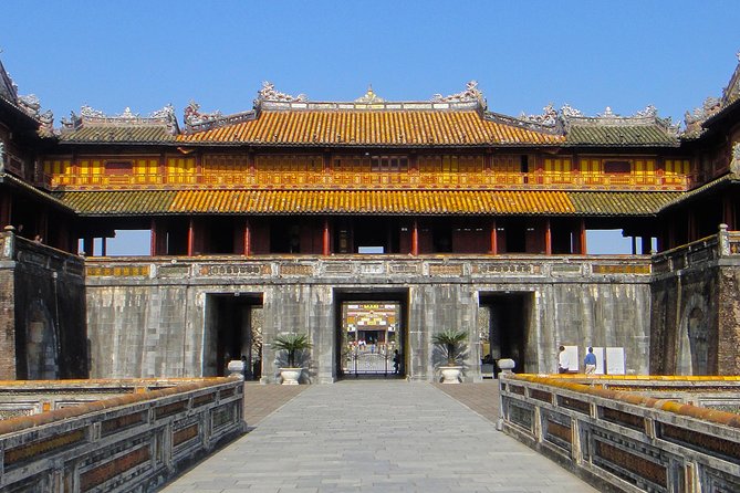 Imperial Hue And Hai Van Pass Full-day Tour - Entering the Imperial City of Hue