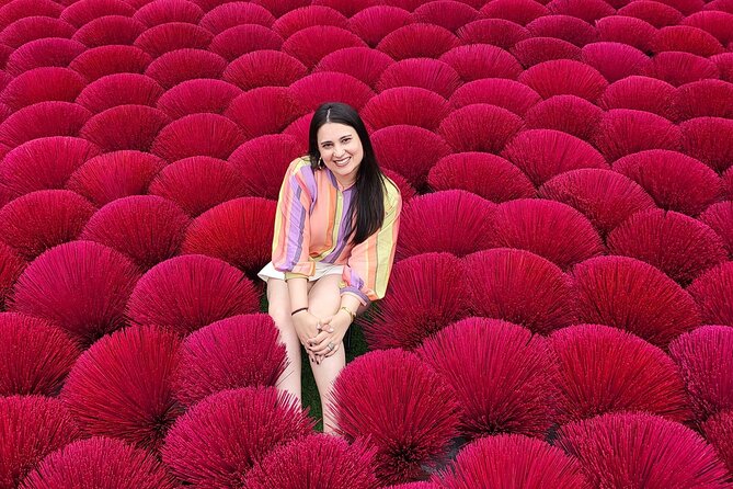 Incense Village, Conical Hat, Lacquer Art, SMALL GROUP From Hanoi - Chuong Hat Village and your painted souvenir