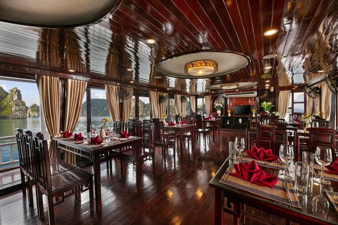 La Regina 2 days tour in Halong Bay & Bai Tu Long Bay - 4 star - A polished night aboard La Regina