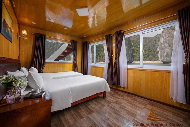 Lan Ha bay Boutique Cruise 2D/1N Tour: Kayaking & swimming at pristine places - Evening fishing, karaoke, and onboard downtime