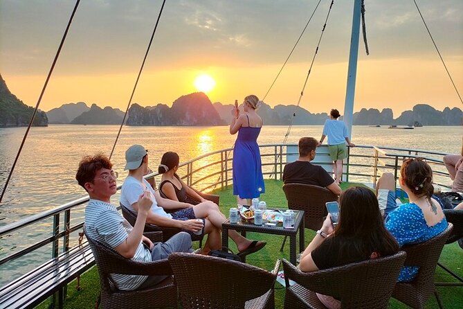 Lan Ha Bay Day Tour from Hanoi – All-Inclusive Cruise Experience - Kayaking, swimming, and the boat slide