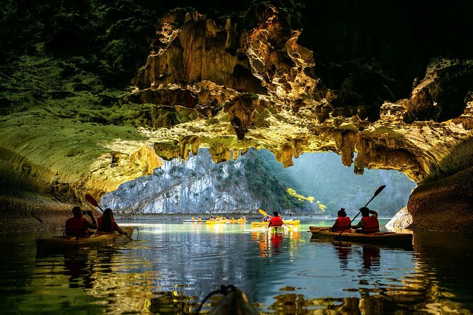 Lan Ha Bay Full Day Boat Tour from Hanoi/ Cat Ba - Cai Beo Fishing Village and the first hour on the water