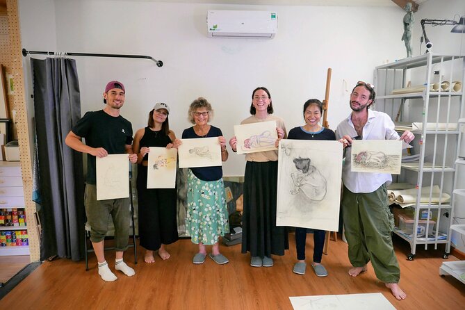Life Drawing Class - Art Workshop at Art Tutor Hanoi - A Different Kind of Hanoi Weekend Activity