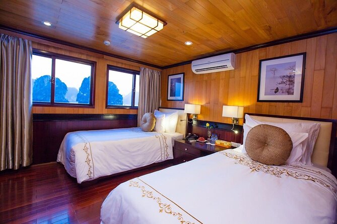 LIKE A BOSS-Luxury options-2d/1n All inclusive in Halong Bay - Sunset, cooking, and life aboard ship