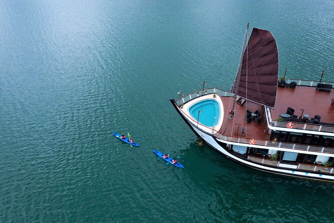 Luxury Cruise 5 star Top Tier Lan Ha bay 2D1N/ 3D2N - Sunset, dinner, and time on the boat