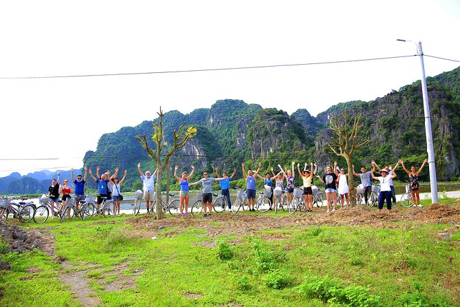 Luxury Hoa Lu Tam Coc Mua Cave Amazing View 1 Day Tour - Cycling through the Tam Coc countryside