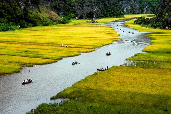 Luxury Hoa Lu Tam Coc Mua Cave Amazing View 1 Day Tour - Tam Coc by sampan, with three caves on the Ngo Dong River