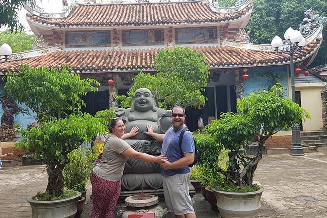 MARBLE MOUNTAIN-AM PHU Cave & HOI AN -Colourful Lantern Boat Ride - The 20-minute lantern boat ride