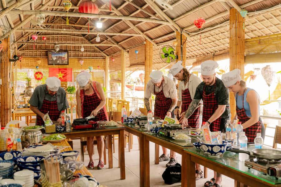 Market Tour - Cooking Class - Coconut Boat Riding - Forty minutes through the coconut palms