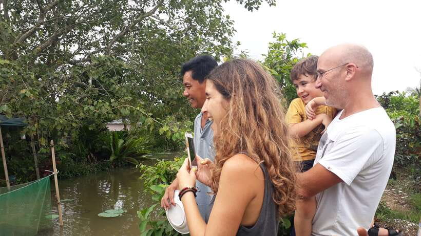 Mekong Day Tour by Car:Cai Be market, Local Island & Cycling - Lunch at a Mekong garden house