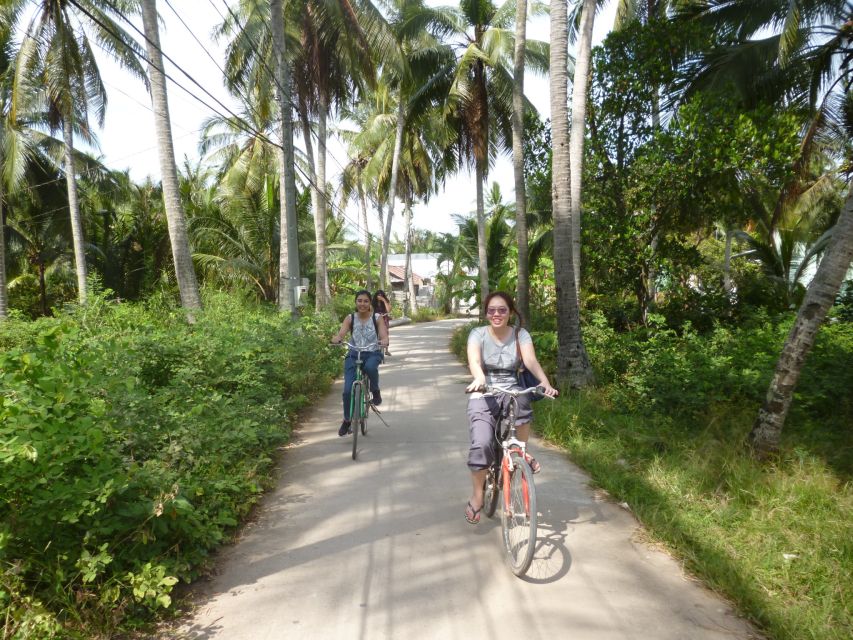 Mekong Day Tour by Car:Cai Be market, Local Island & Cycling - Who will enjoy this Cai Be day most