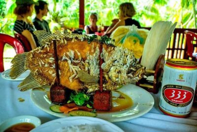 Mekong Delta 4 Islands, TukTuk, Boat, Try Khot Cake Local Cooking