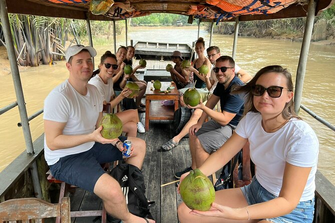 Mekong Delta tour: Ben Tre 1 day by DGT - Paddling through the narrow coconut canals
