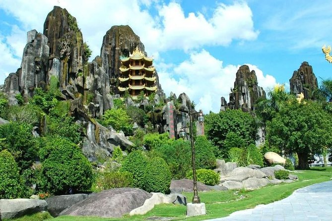 Morning Small group to Marble Mountains - Am Phu Cave - Monkey Mountain - The best and hardest parts of the physical effort