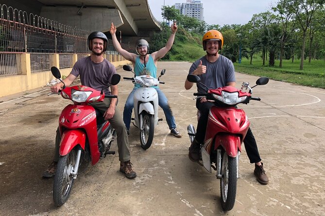 Motorbike Lesson in Hanoi - Starting gently near West Lake