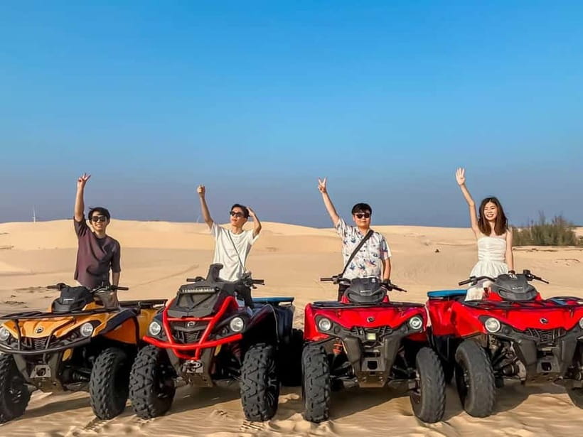 Mui Ne: Sand Dunes Jeep Tour (ATV WITH DRIVER) and Guide - The White Sand Dunes and the short ATV ride