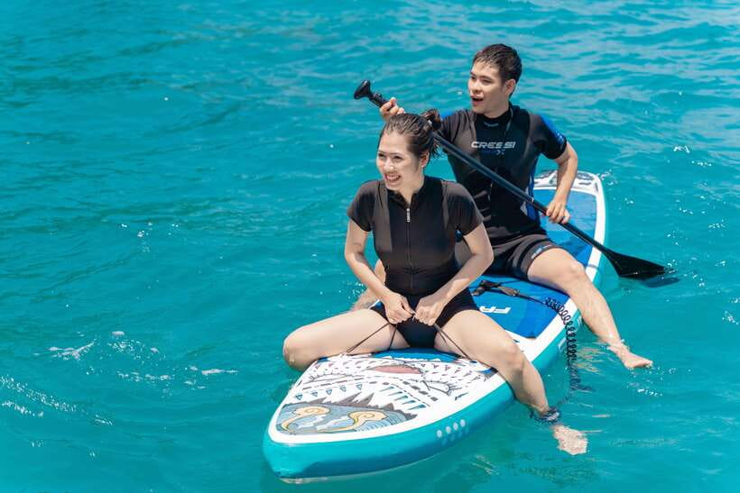 Nha Trang: Hopping Tour, Snorkeling, Boat Party, & BBQ Lunch - Music, swimming, and the floating party
