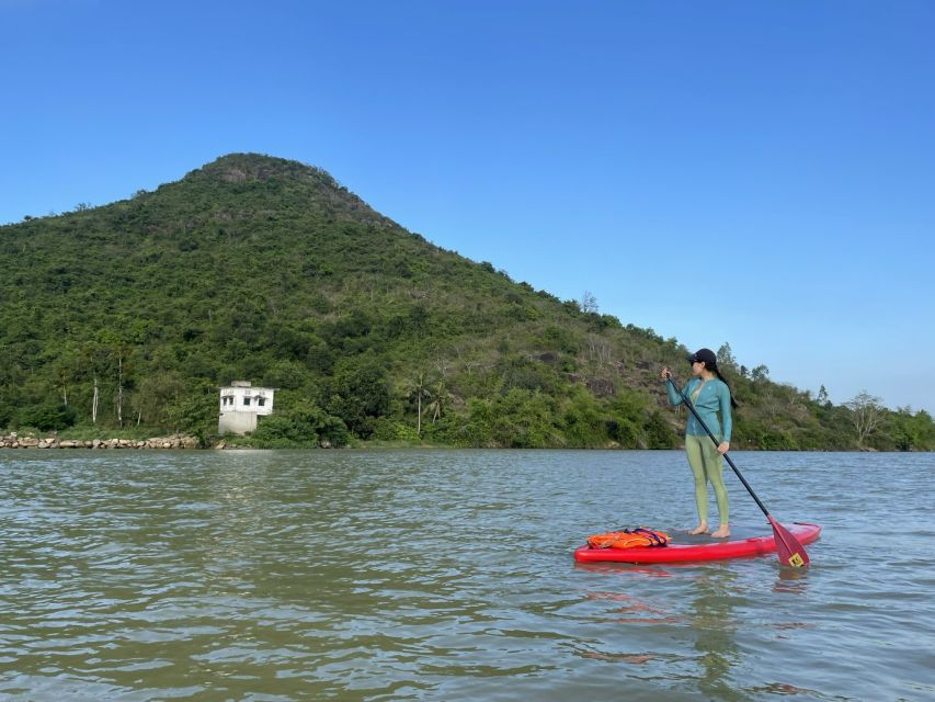 Nha Trang: Stand-up Paddleboard Sunset Tour - Sunset from the middle of the river