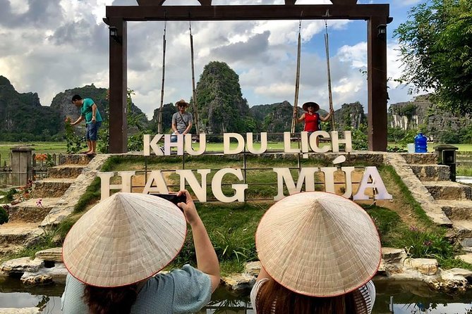 Ninh Binh Daily Tour: Hoa Lu -Mua Cave -Tam Coc- Bike-Swimming with Sunset Party - Hoa Lu, Vietnam’s former royal center