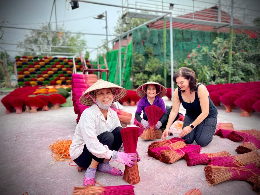 Ninh Binh From Hanoi Via Incense Village Small Group of 9 - Lunch with Vietnamese dishes