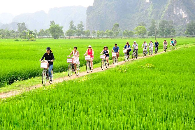 Ninh Binh full day-Hoa Lu temple & biking, Tam Coc boat trip, Dragon mountain - The Ride South From Hanoi