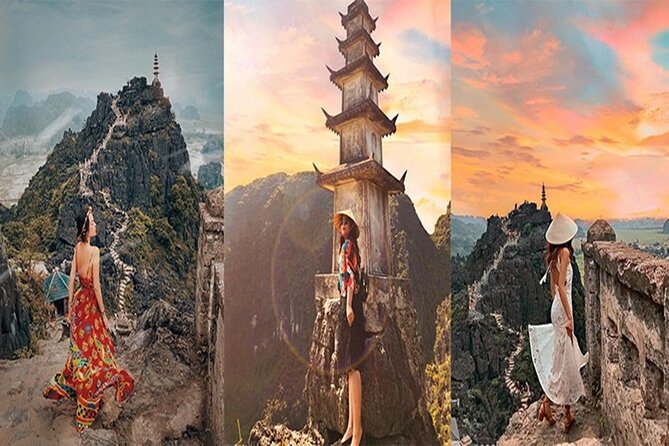 Ninh Binh Full Day Tour to Hoa Lu Tam Coc Mua Cave Buffet Lunch - Hoa Lu and the Dinh and Le dynasty temples