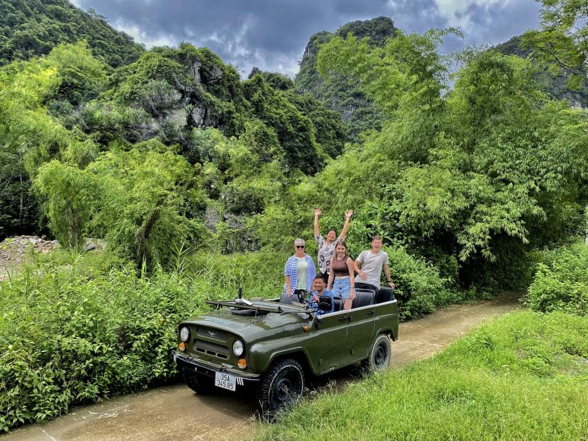 Ninh Binh Jeep Tours From Hanoi: Jeep + Boat + Daily Life - A slow boat through Tam Coc