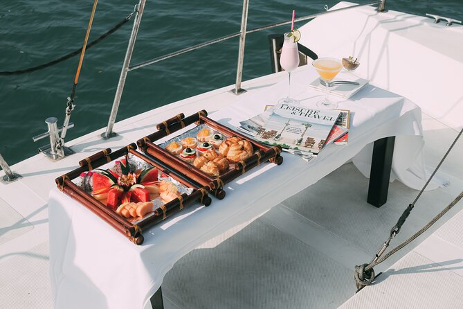 [OFFICIAL]Scarlet Pearl Cruises 5++stars &CATAMARAN ULTRA LUXURY - Dinner and the first night on board