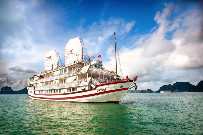 (Official) Signature Royal Cruise - 02 days 01 night program - Sauna, sunset, happy hour, and Vietnamese cooking