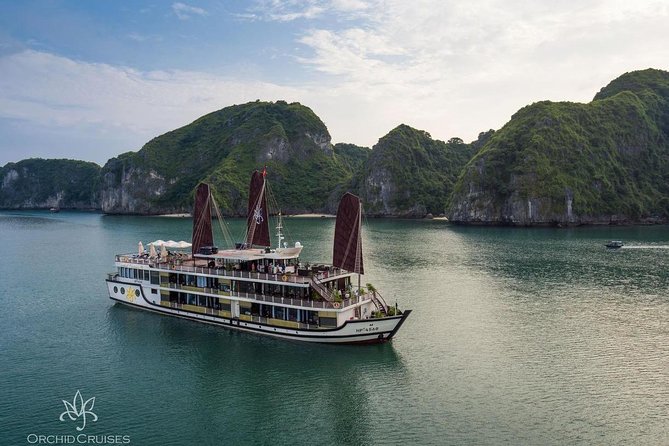 Orchid Cruise Halong Bay 3Days 2Night on 5 Star Cruise - Day two: Cat Ba Island, Viet Hai Village, and open water